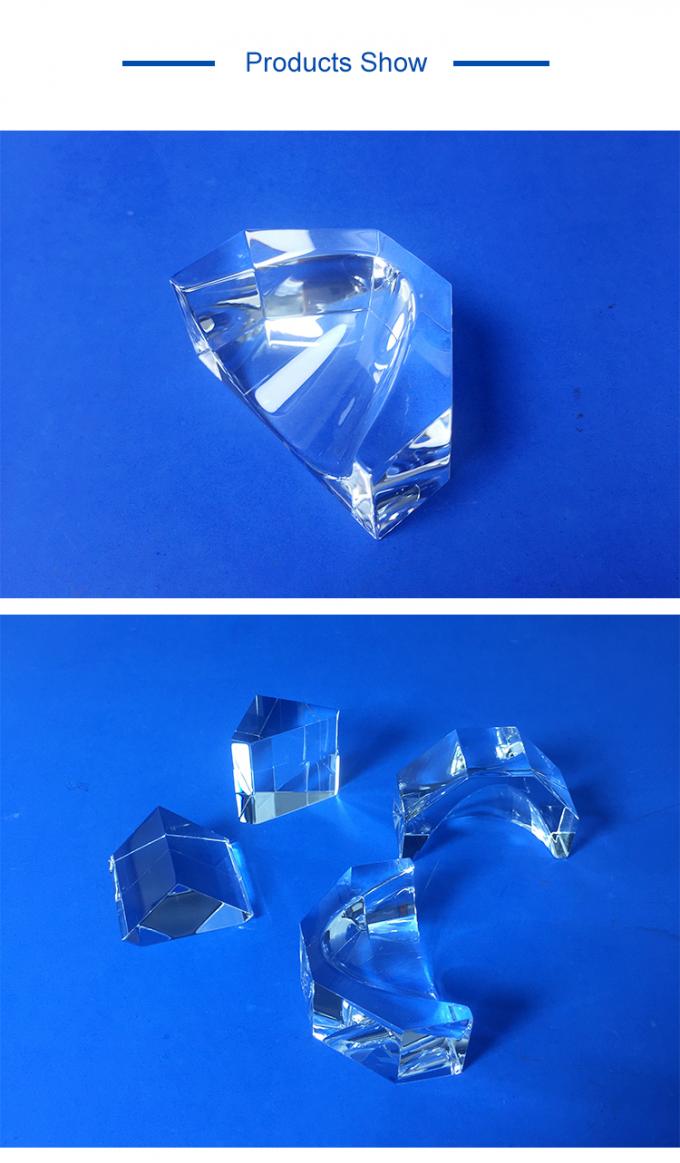 Wedge shape Quartz Light Guide Block Amiwestinghouse Ridge Light Guide