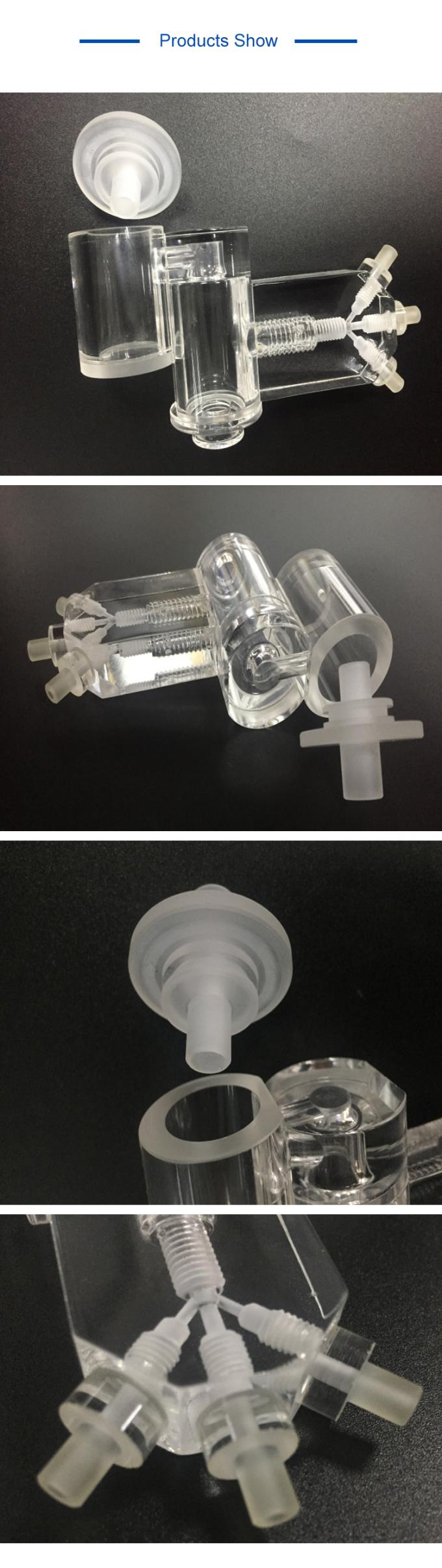 Three Channel Machining Quartz Glass Thread Component Analysis Instrument