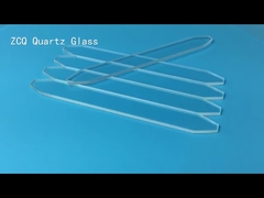 Ultraviolet Cut Off Cerium Doped Quartz Glass Sheet Uncoated