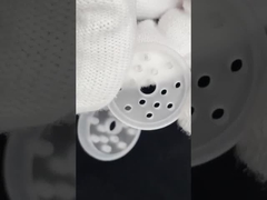 Fused Machining Quartz Glass Slotted Cnc Parts High Temperature Resistance