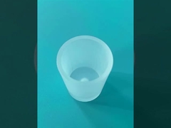 CNC machined high temperature resistance diffuser quartz shot used for sputtering coater