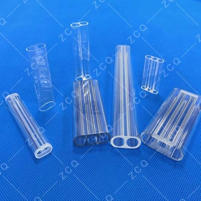 Laser Spare Parts high purity quartz Triple Bore