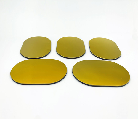 Optical Quartz Glass Plate Gold Layer