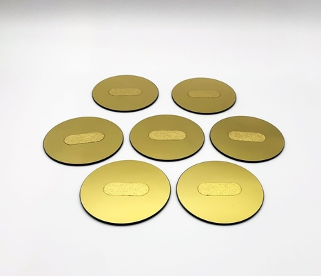Optical Quartz Glass Plate Gold Layer