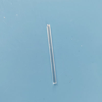 Semi Circular Transparent Quartz Capillary Tube High Temperature Resistant For Semiconductor