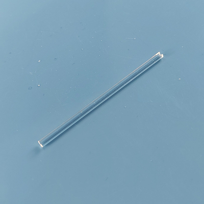 Semi Circular Transparent Quartz Tube High Temperature Resistant For Semiconductor