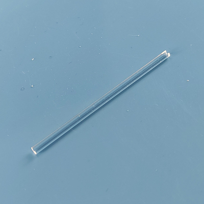 Semi Circular Transparent Quartz Tube High Temperature Resistant For Semiconductor