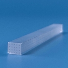 Square Multi Bore Quartz Glass Tubes / Tubing For Separation And Filtering