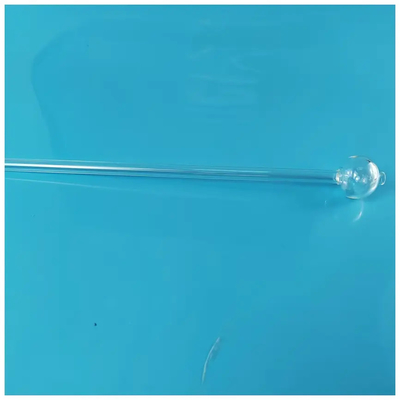 Clear Hollow Quartz Ball Blowing Frosted Quartz Tubes for Customized Lab Bet Sample in Different Sizes