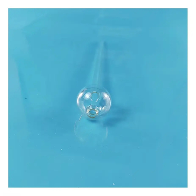 Clear Hollow Quartz Ball Blowing Frosted Quartz Tubes for Customized Lab Bet Sample in Different Sizes