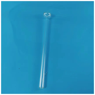 Clear Hollow Quartz Ball Blowing Frosted Quartz Tubes for Customized Lab Bet Sample in Different Sizes