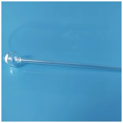 Clear Hollow Quartz Ball Blowing Frosted Quartz Tubes for Customized Lab Bet Sample in Different Sizes