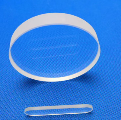 Transparent And Clear Heat-Resistant Quartz Plate In Round Shape For Glass Product