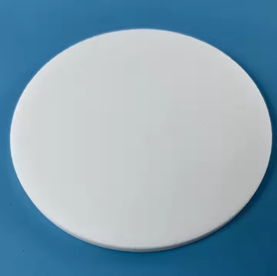 Clear Quartz Plate Opaque Silica Fused Polished Round Polished Quartz Glass Plate / Window