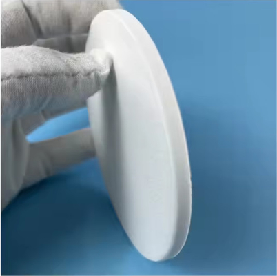Clear Quartz Plate Opaque Silica Fused Polished Round Polished Quartz Glass Plate / Window