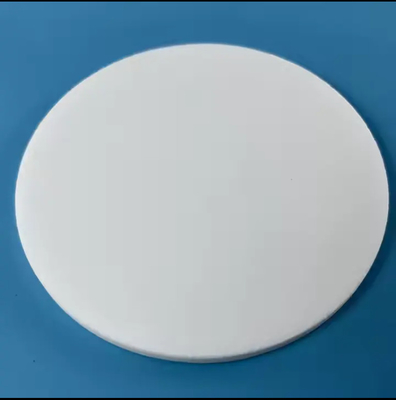 Clear Quartz Plate Opaque Silica Fused Polished Round Polished Quartz Glass Plate / Window
