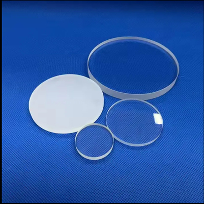 Customized Heat Resistant Transparent Fused Silica Round Wafer Glass Quartz Plate