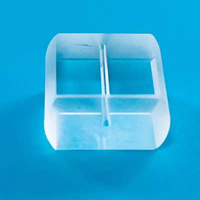 Temperature Custom Coated Clear Quartz Glass Part for Industrial