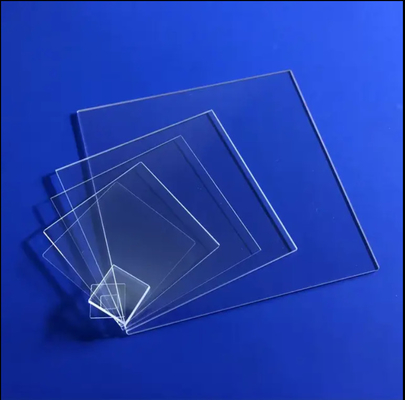 Quartz Glass Plate High Transmittance Custom Sizes High Temperature Resistant Transparent