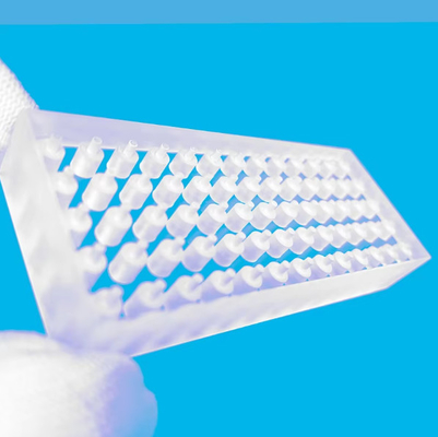 1050C ZKTD Perforated Quartz Plate With Porous Corrosion Resistance For Harsh Environments