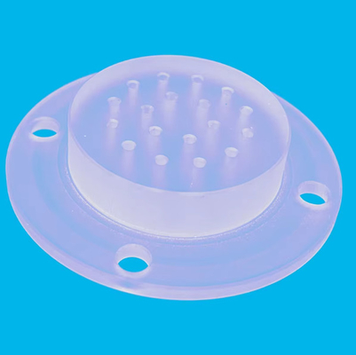 High Thermal Conductivity Heat Resistance Decorative Quartz Glass Parts with Customized Thickness