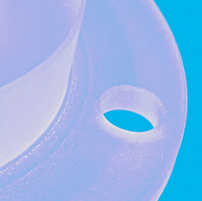 High Thermal Conductivity Heat Resistance Decorative Quartz Glass Parts with Customized Thickness