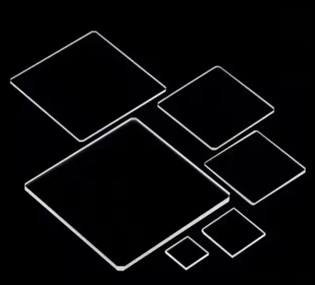 Transparent Clear JGS1 Quartz Glass Plate For UV And Heat Resistant Substrate