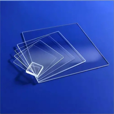 UV Quartz Glass Plate Customized With CNC Fused Silica Punched In Different Thicknesses 1mm 1.5mm 2mm 10/5 80/50 Surface