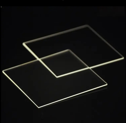 UV Quartz Glass Plate Customized With CNC Fused Silica Punched In Different Thicknesses 1mm 1.5mm 2mm 10/5 80/50 Surface