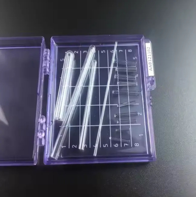 Customize High Temperature Resistance Transparent One End Sealed Clear Silica Quartz Tube With Moulding Processing Service
