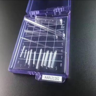 Customize High Temperature Resistance Transparent One End Sealed Clear Silica Quartz Tube With Moulding Processing Service