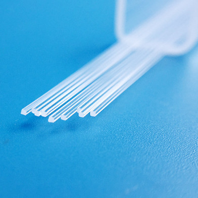 Rectangular Quartz Glass Rod Polishing Clear 99.99% Pure Quartz
