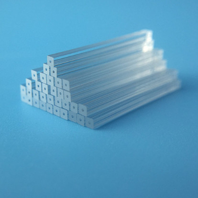 2.2g/Cm3 Quartz Capillary Tube Polished Surface Clear Quartz Pipe