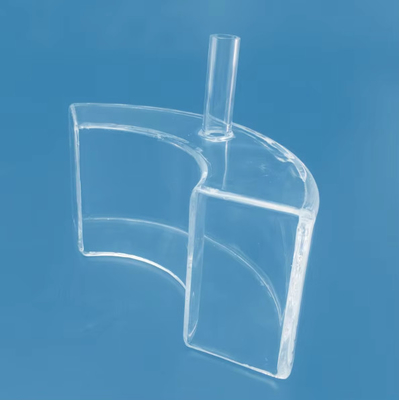 Cooler Air Cooling Optical Measuring Instrument Quartz Glass Blister Case With Cold Light Source