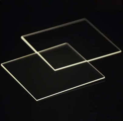 High Temperature Square Optically Transparent Thin Quartz Glass Plate for Industrial