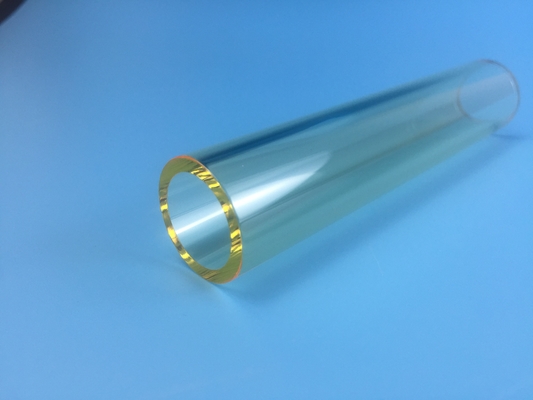 Sio2 High Pressure Transparent Large Diameter Quartz Glass Tube For Uv Lamp