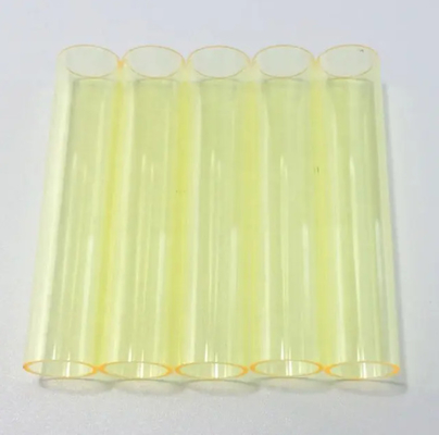 Density 6.91g/cm3 Samarium-Doped Quartz Glass Tube In Polished Or Frosted Finish For Industrial