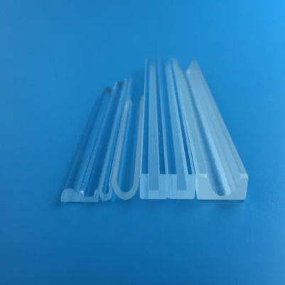 0.01 Ellipticity Semi-conductor U-shaped Quartz Rods for Precision