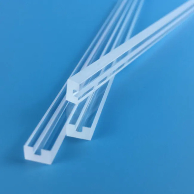 0.01 Ellipticity Semi-conductor U-shaped Quartz Rods for Precision