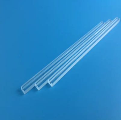0.01 Ellipticity Semi-conductor U-shaped Quartz Rods for Precision