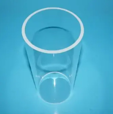 Polished Transparent Quartz Glass Tube for Customized Industrial