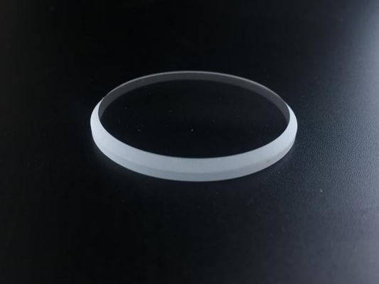 Quartz Glass Plate Wafer Plane Window Polished For High Modulus Of Rigidity 31000Mpa Customized Design