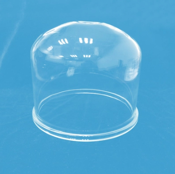 Clear Transparent Borosilicate Glass Dome With Softening Temperature Of 820°C Perfect