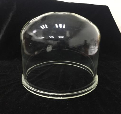 Clear Transparent Borosilicate Glass Dome With Softening Temperature Of 820°C Perfect