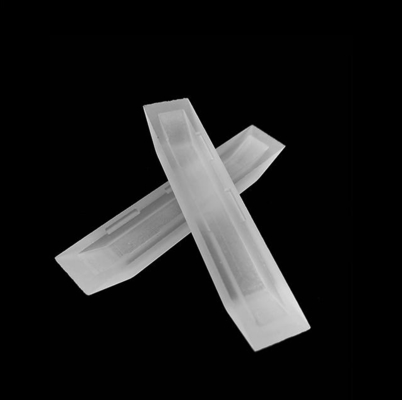Customized White Frosted Quartz Glass Part With High Durability