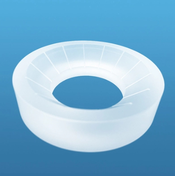 Machining Quartz Glass High Precision Quartz Flange High Temperature Resistance