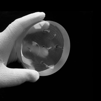 High Temperature Liquid Diversion Quartz Glass Part With Pores 1200°C Work