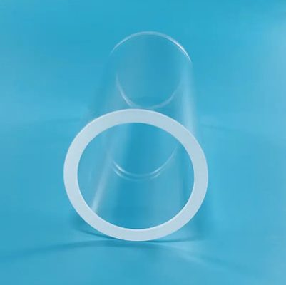 Polished Transparent Quartz Glass Tube For Customized Industrial