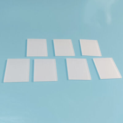 K9 Frosted Optical Glass Plate 11.7mm×9mm×0.5mm High Transmittance Diffuser For Machine Vision Imaging