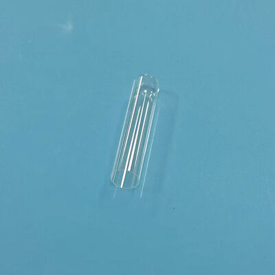 High Borosilicate Thin Walled Head Fused Quartz Tube 3.3 Borosilicate Low Thermal Shock High Transparency